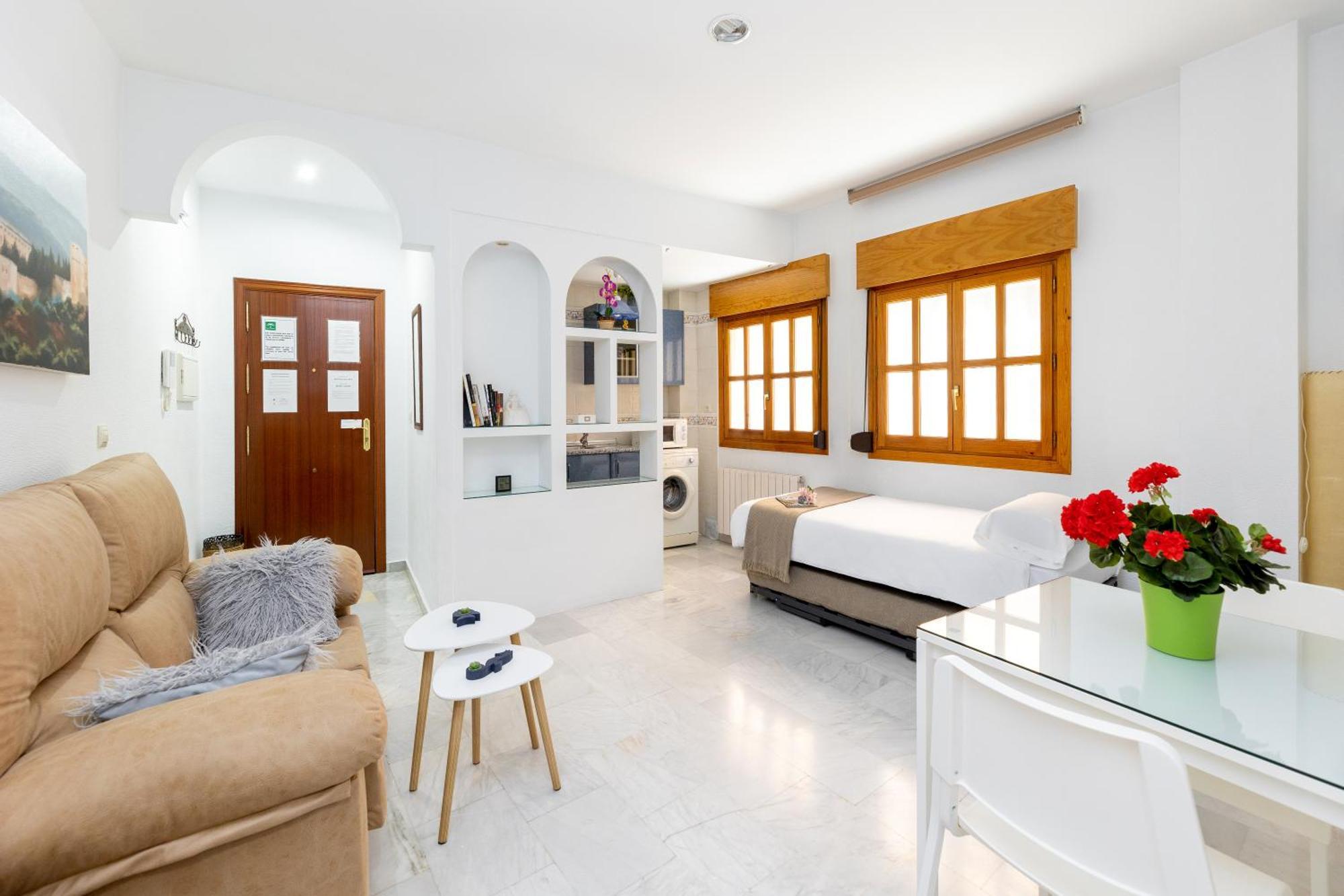 Apartamento Adultos Centro Nueva De La Virgen 2 Free Parking Granada Kültér fotó